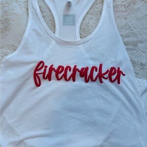 Firecracker tank top